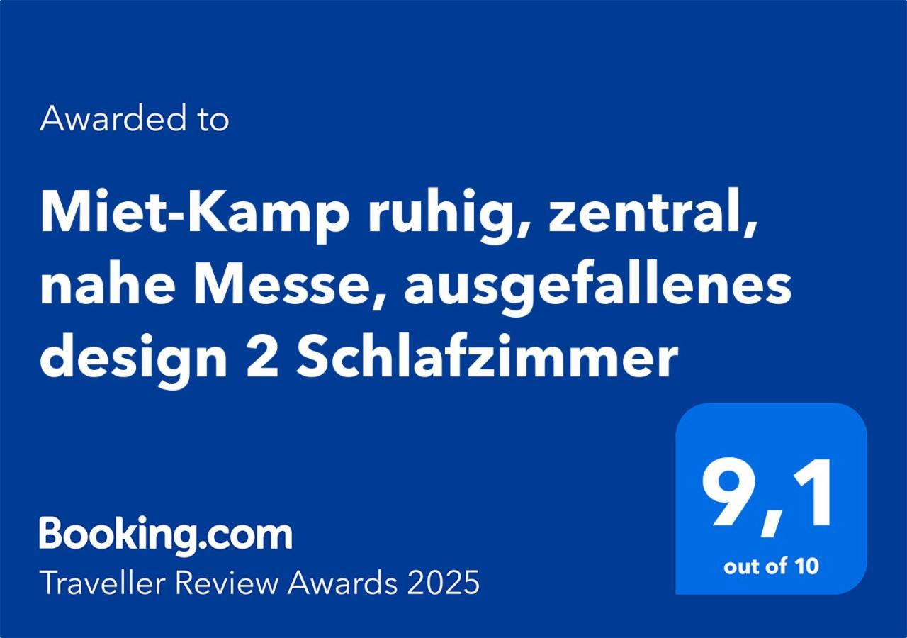 Miet-Kamp Ruhig, Zentral, Nahe Messe, Ausgefallenes Design 2 Schlafzimmer Berlin Eksteriør bilde
